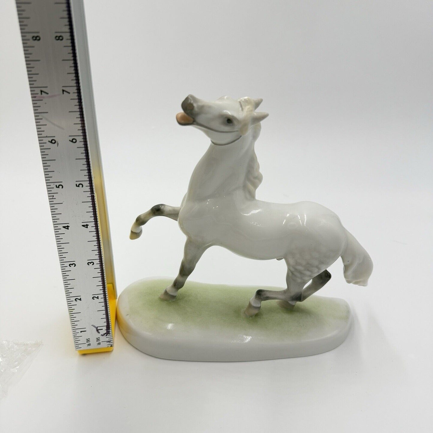 Herend Hungary Porcelain Figurine Stallion 7” Horse Lipizzaner C 1939