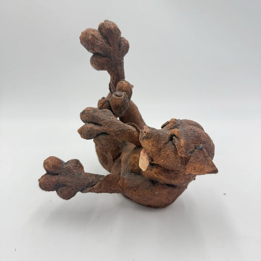 Country artists a breed apart chocolate Lab dog figurine by Willits designs