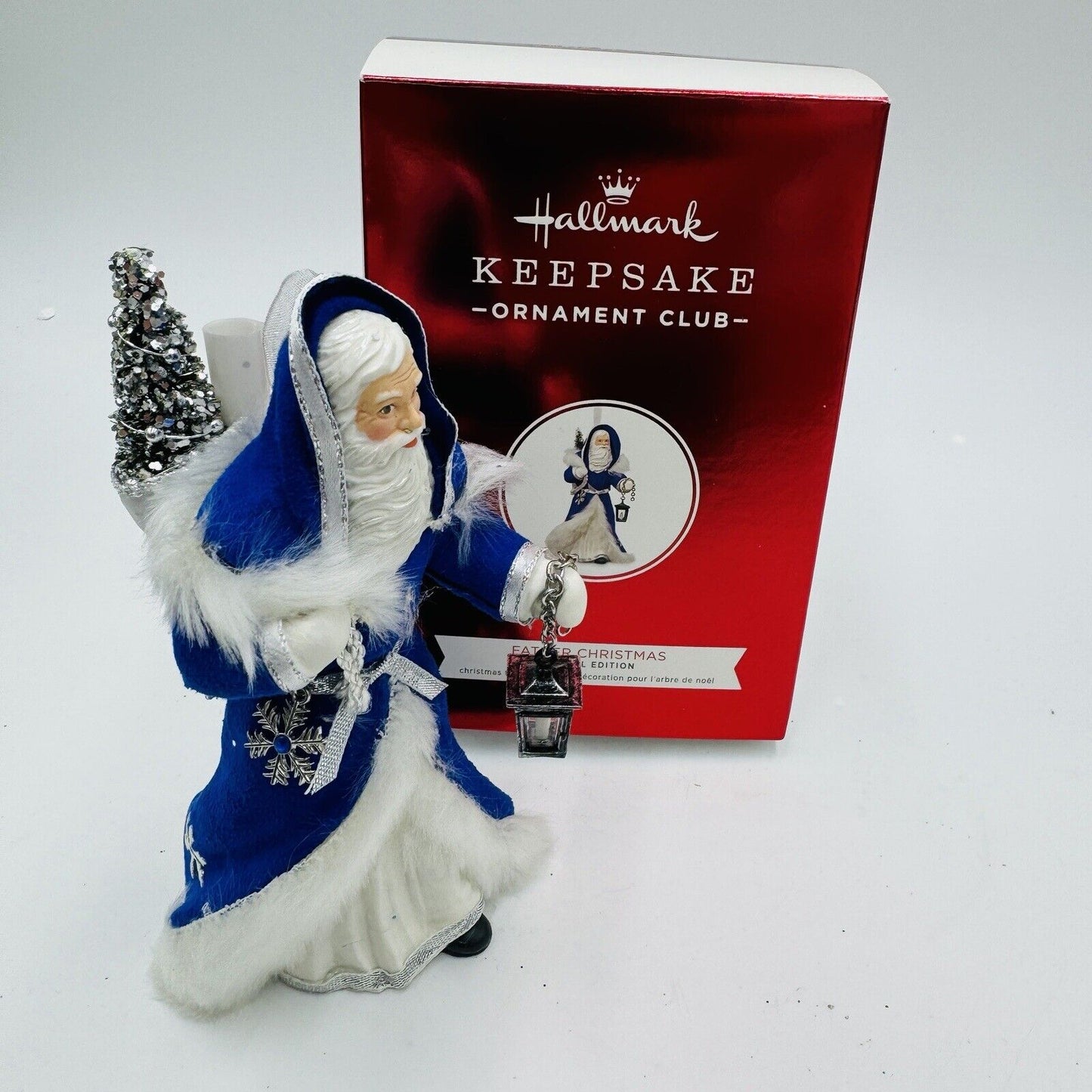 Hallmark Father Christmas Keepsake Ornament Special Club Edition 2018 Holiday