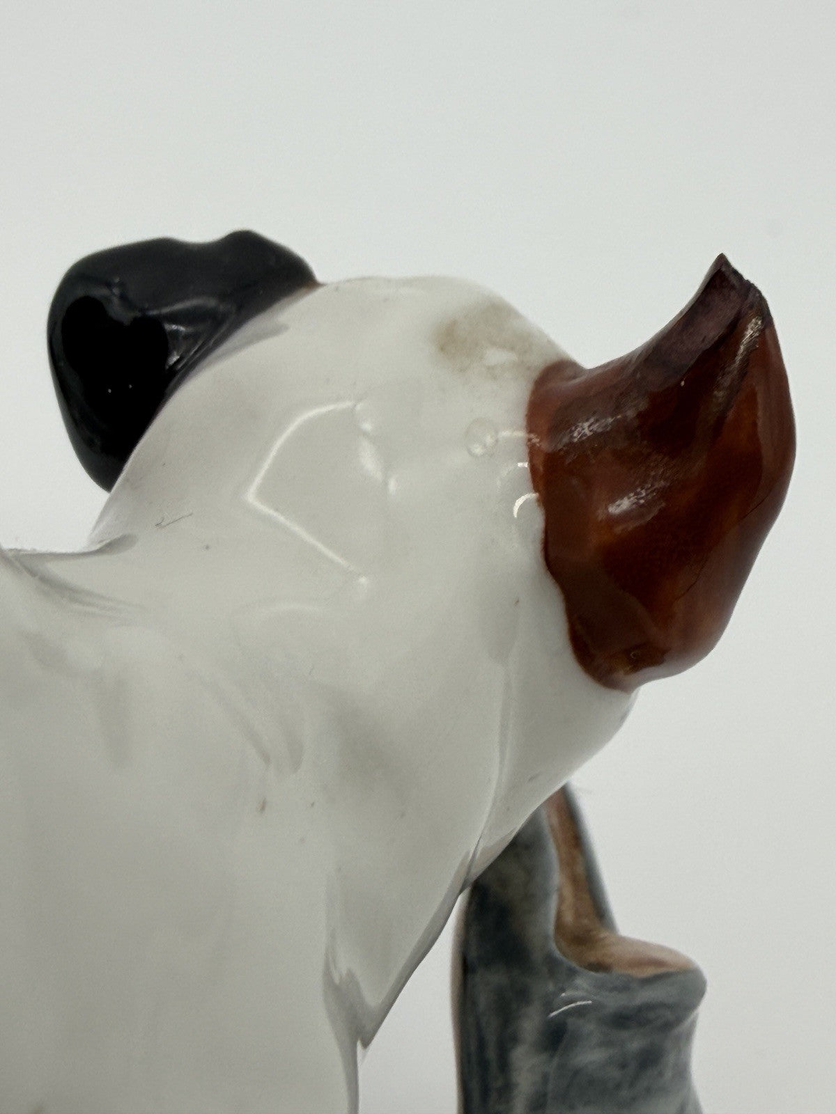 VTG Royal Doulton Jack Russell TERRIER PUPPY W/SHOE Porcelin Dog Figurine HN2654