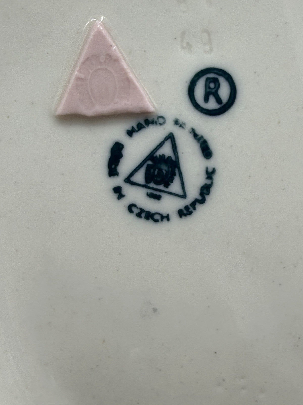 Vintage Royal DUX Bohemia Porcelain Horse Figurine 12”H Czech Republic W/box