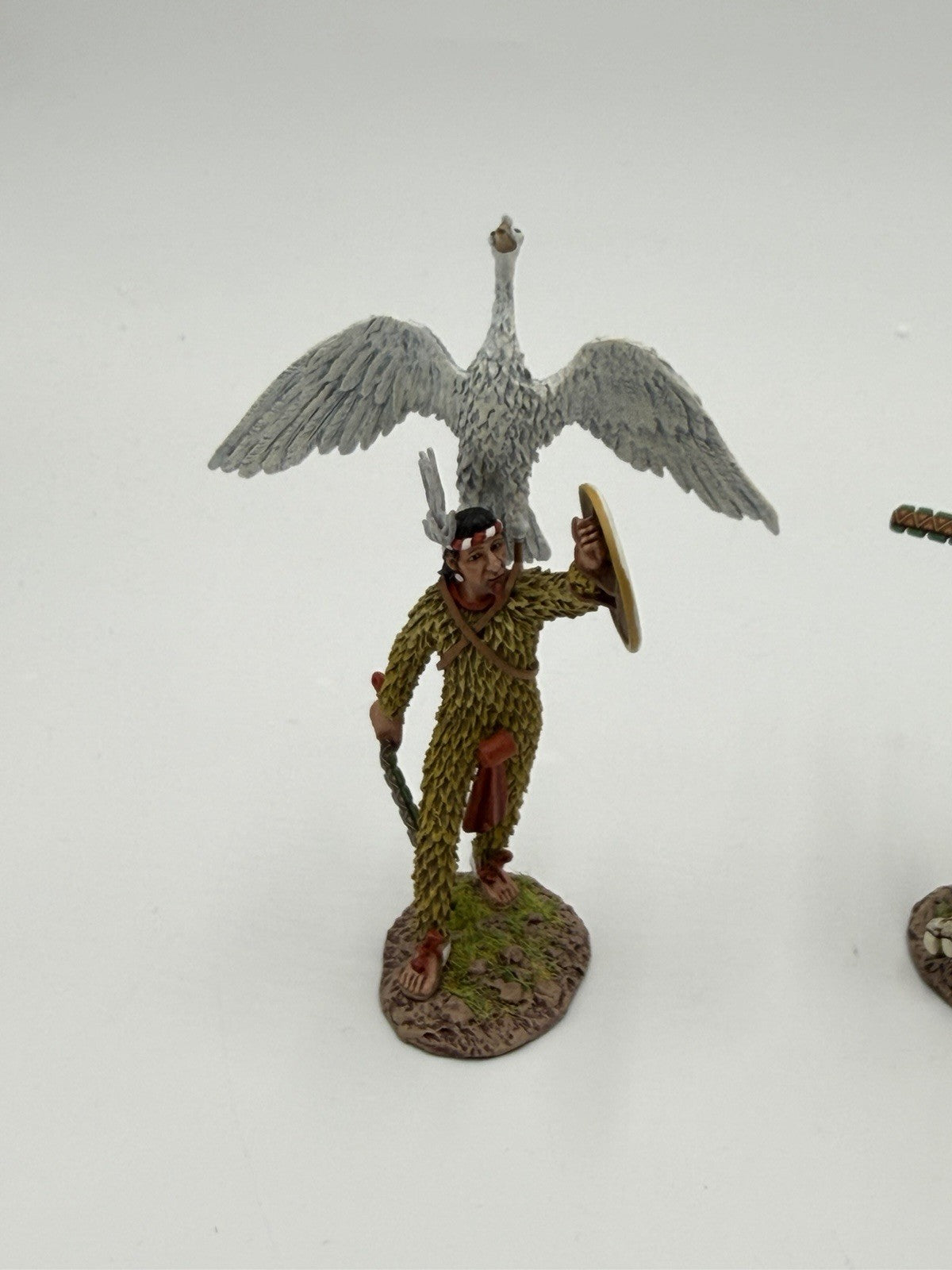 JOHN JENKINS Designs Diecast Painted AZTECS & CONQUISTADORS Soldiers 4 Figurines