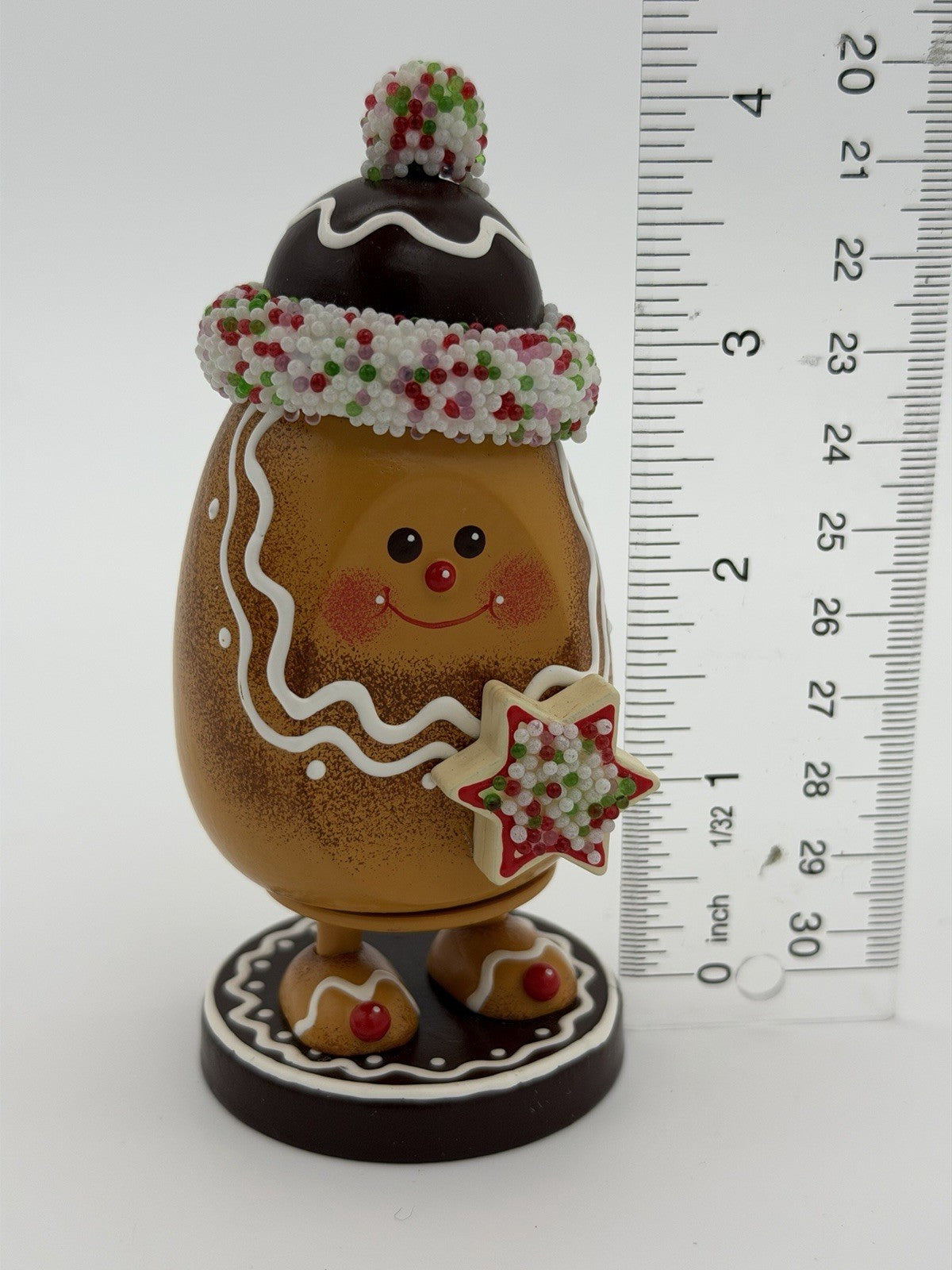 Käthe Wohlfahrt Original Duftl Incense Smoker Wood Germany Gingerbread Man