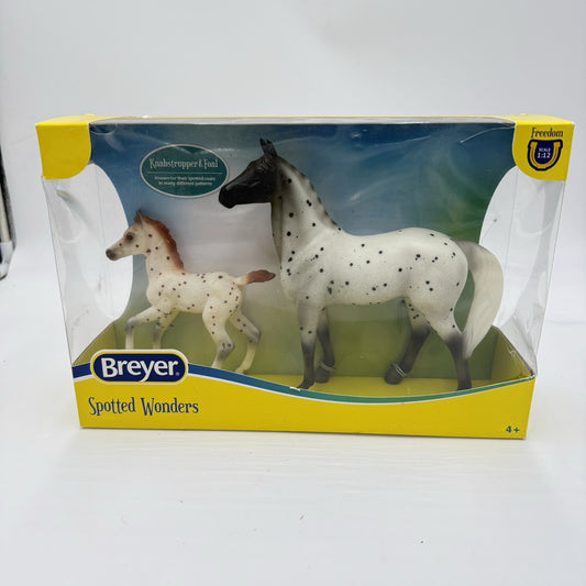 Breyer Models Knabstrupper & Foal  Spotted Wonders Scale 1:12 Horses