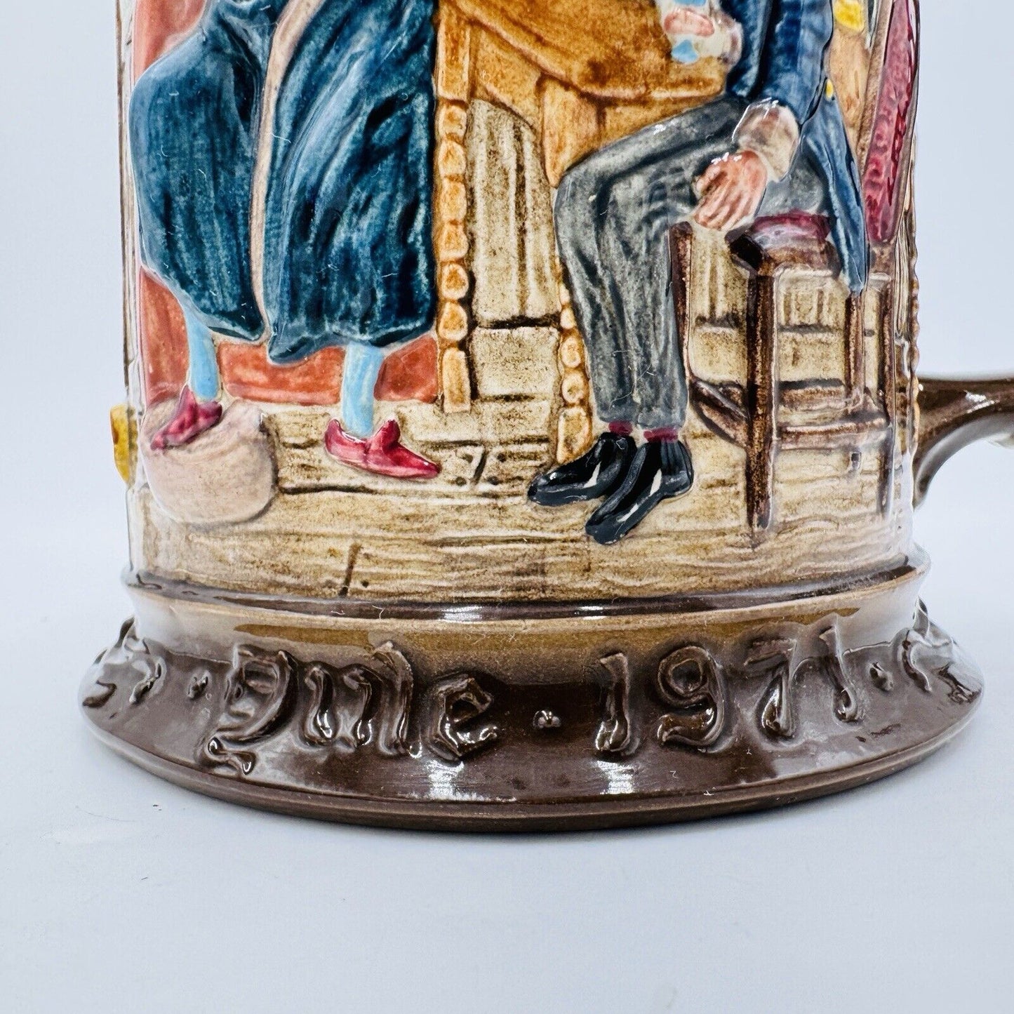 Vintage 1971 Beswick Royal Doulton Limited Edition Christmas Carol Ceramic Mug