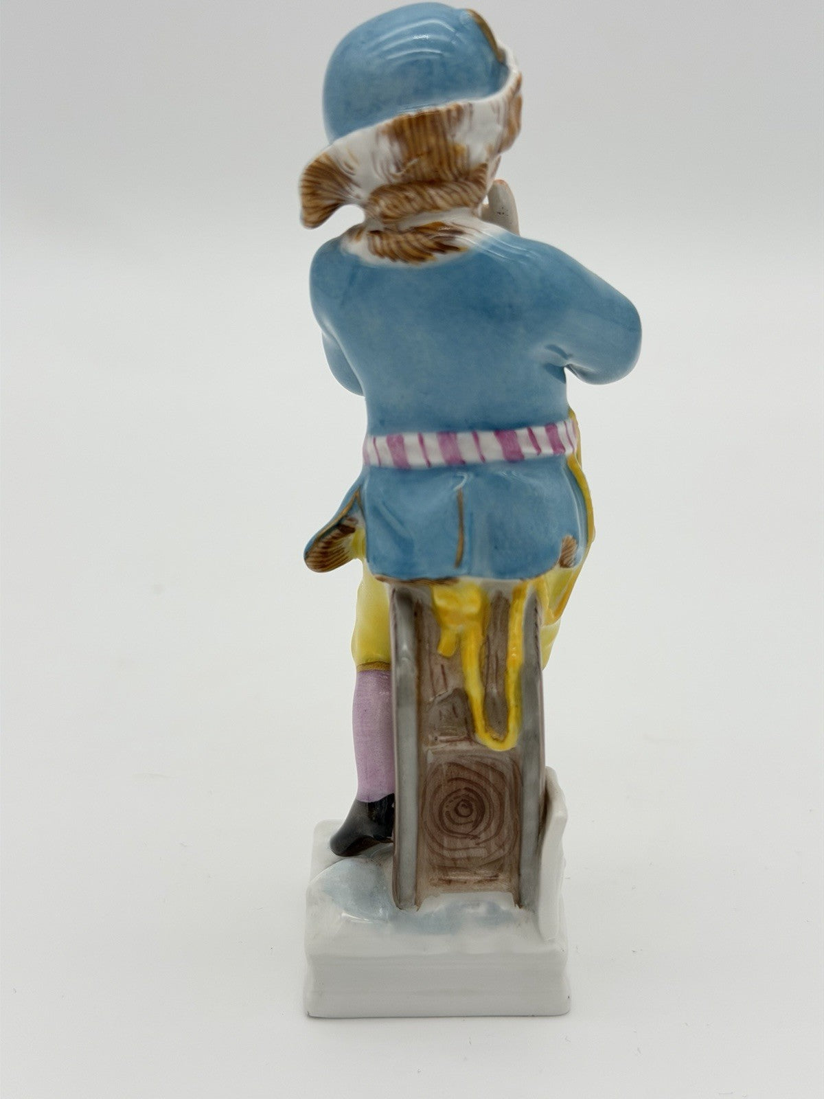 KPM Berlin porcelain figurine March/Aquarius zodiac Friedrich Elias Meyer 1775