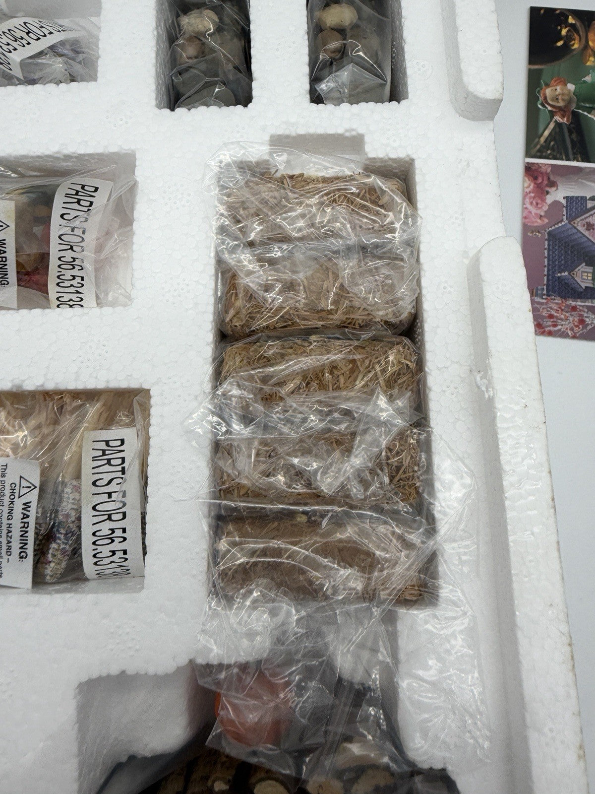 Department 56 Village Accessories Autumn Landscape Set Sealed Fall Harvest