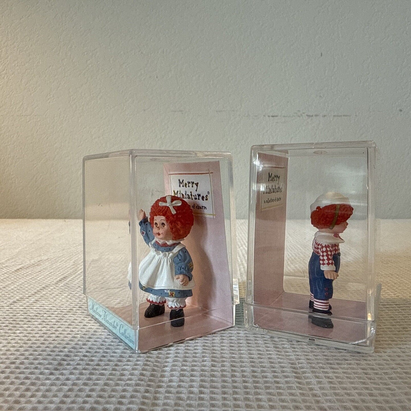 Hallmark Madame Alexander Collection Raggedy Ann and Andy Merry Miniature