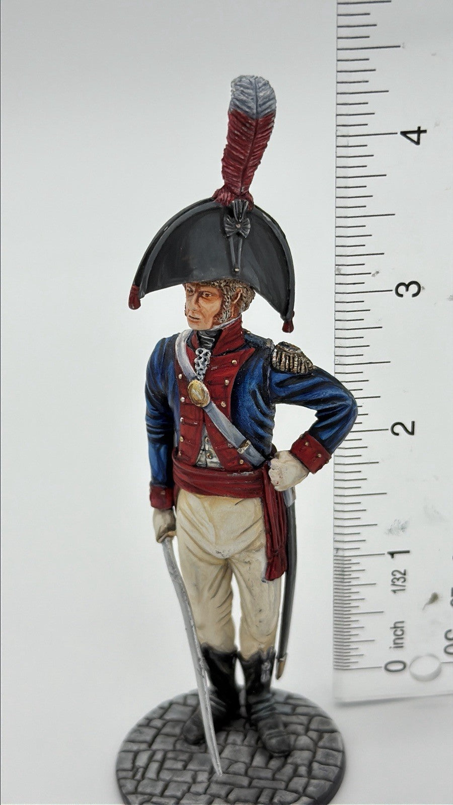 Vid Soldiers Painted Napoleonic tin toy soldier French Grenadier figurine 4.5”