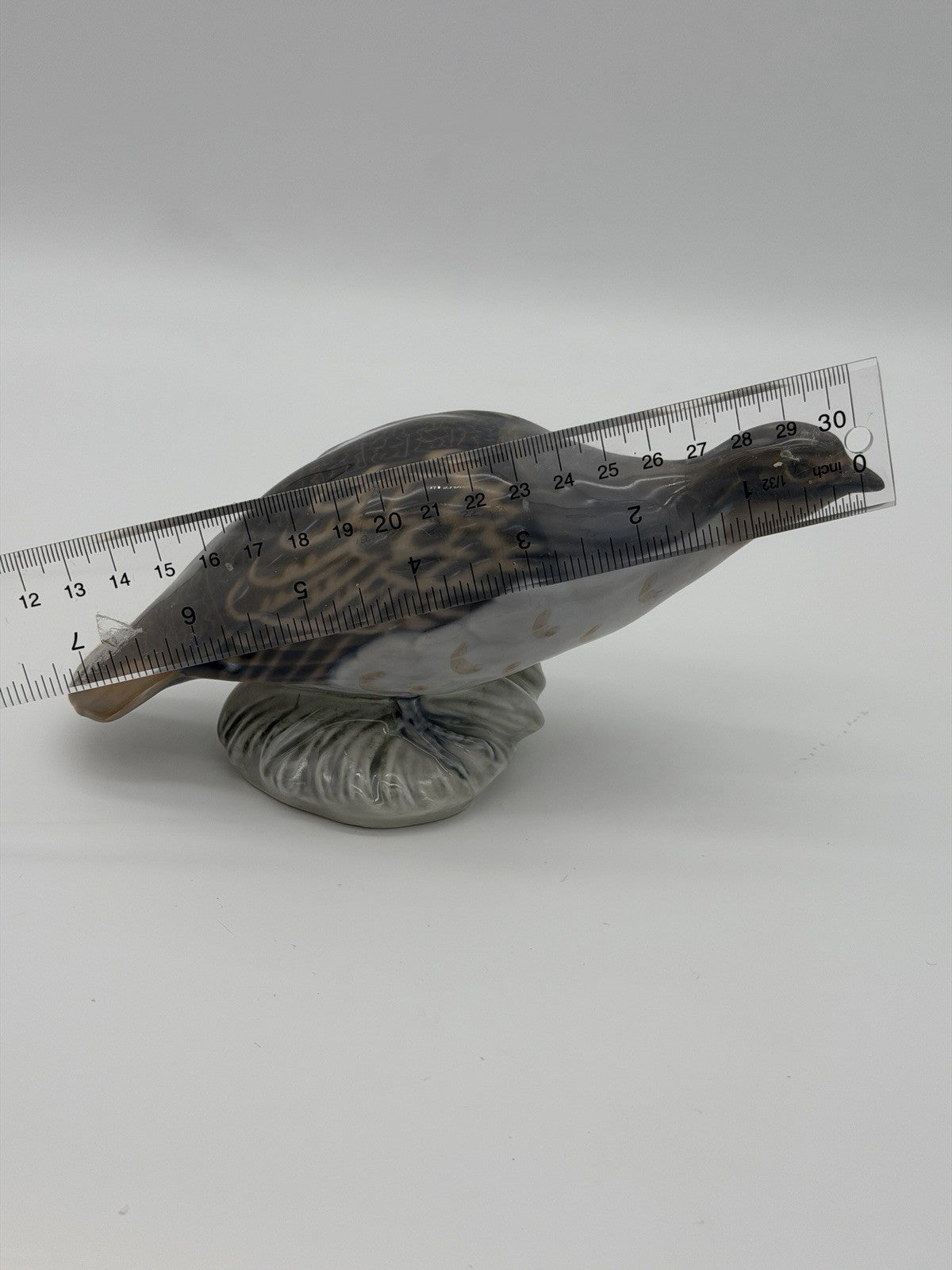Royal Copenhagen Partridge Bird Porcelain Denmark Signed Peter Herold Figurine