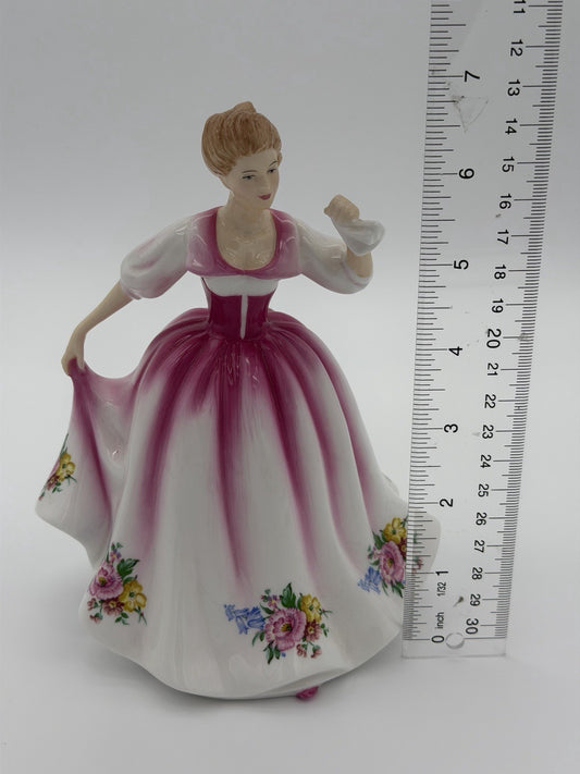 Royal Doulton England Porcelain Pretty Ladies Figurine Grace HN5244 Painted 7”