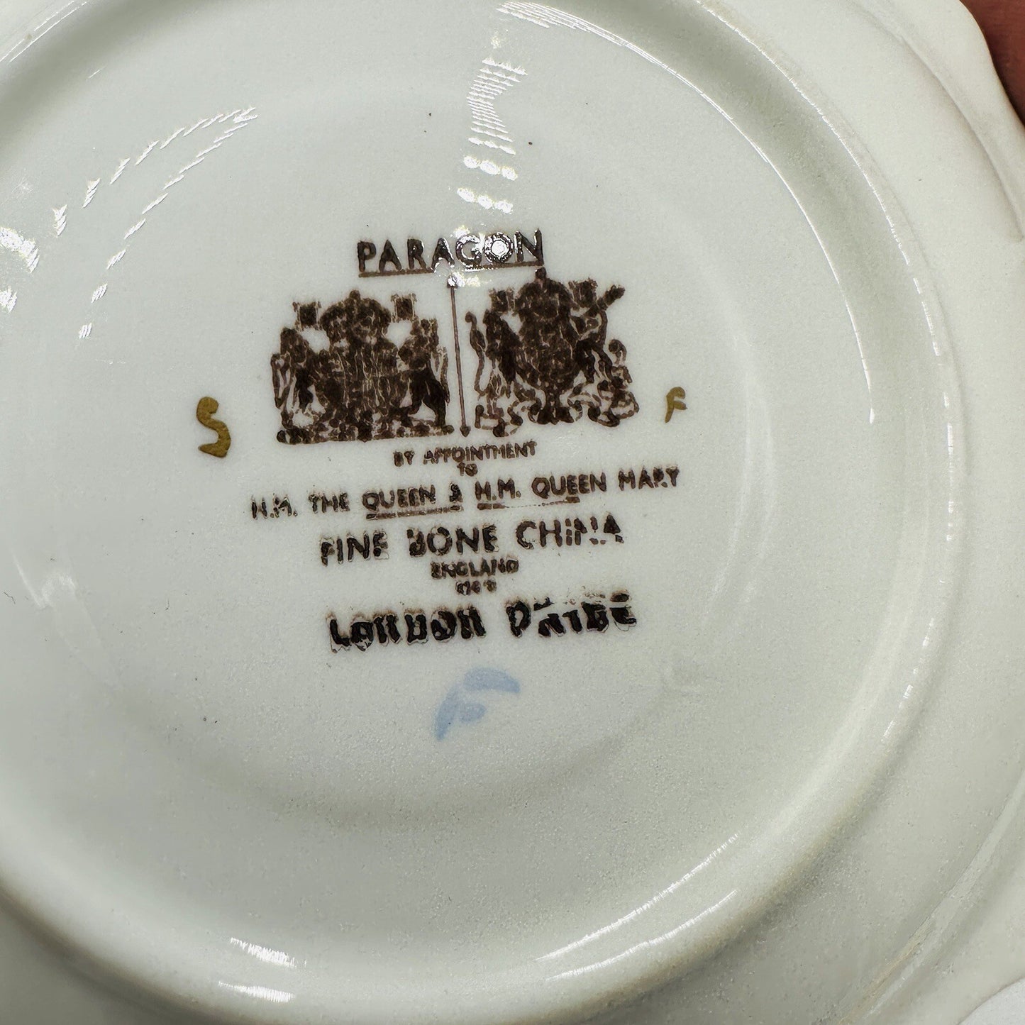Paragon Small Plates London Pride Festival Of Britain Set Porcelain Bone China