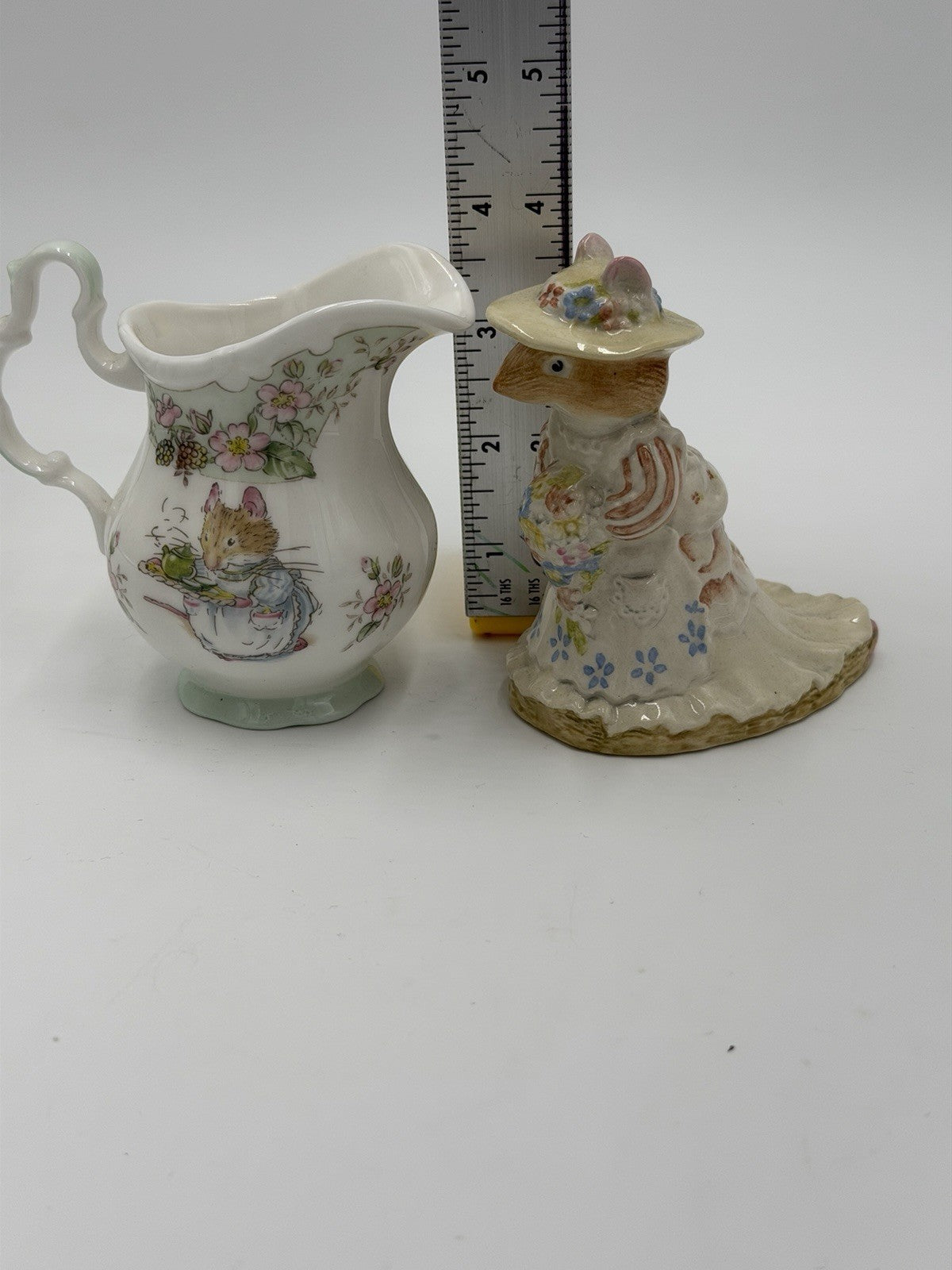 Royal Doulton Brambly Hedge Tea Service Creamer & Poppy Eyebright Set