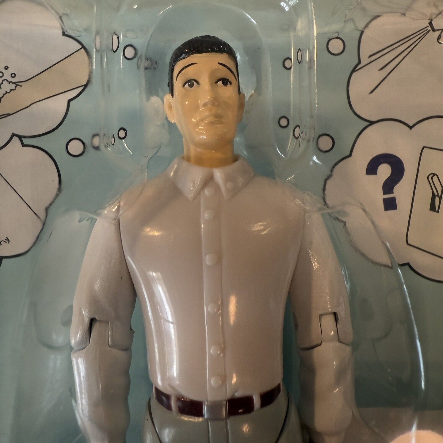 Obsessive Compulsive Action Figure Including Face Mask & Moist Towelette 2005