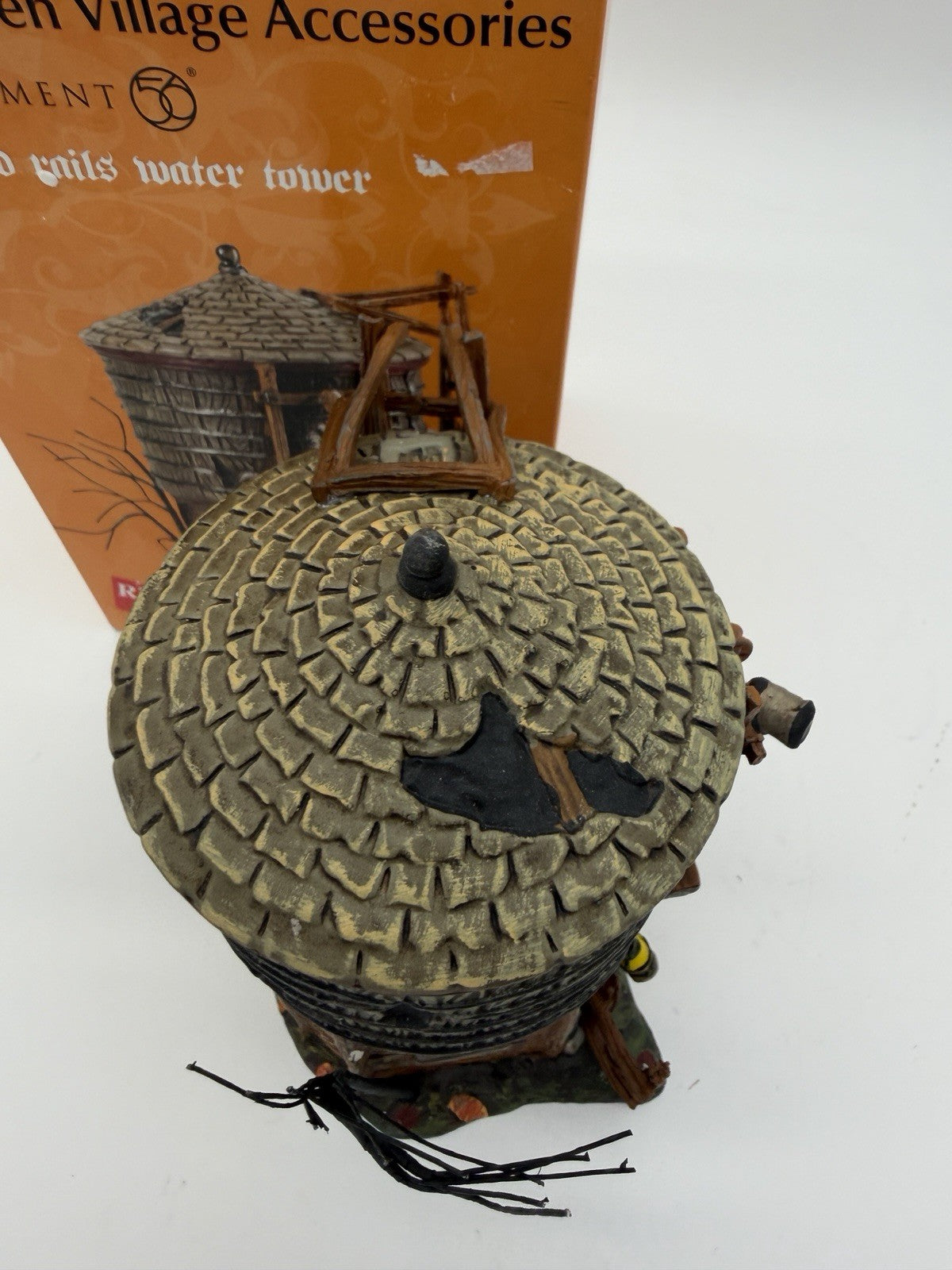 Department 56 HALLOWEEN Haunted Rails Water Tower 2008 Vintage Rare