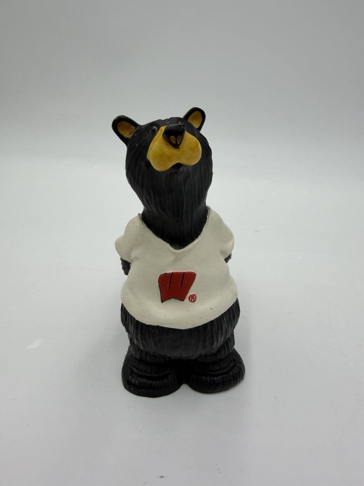 Rare Bearfoots Wisconsin Collegiate Collection Big Skies Carvers Figurine