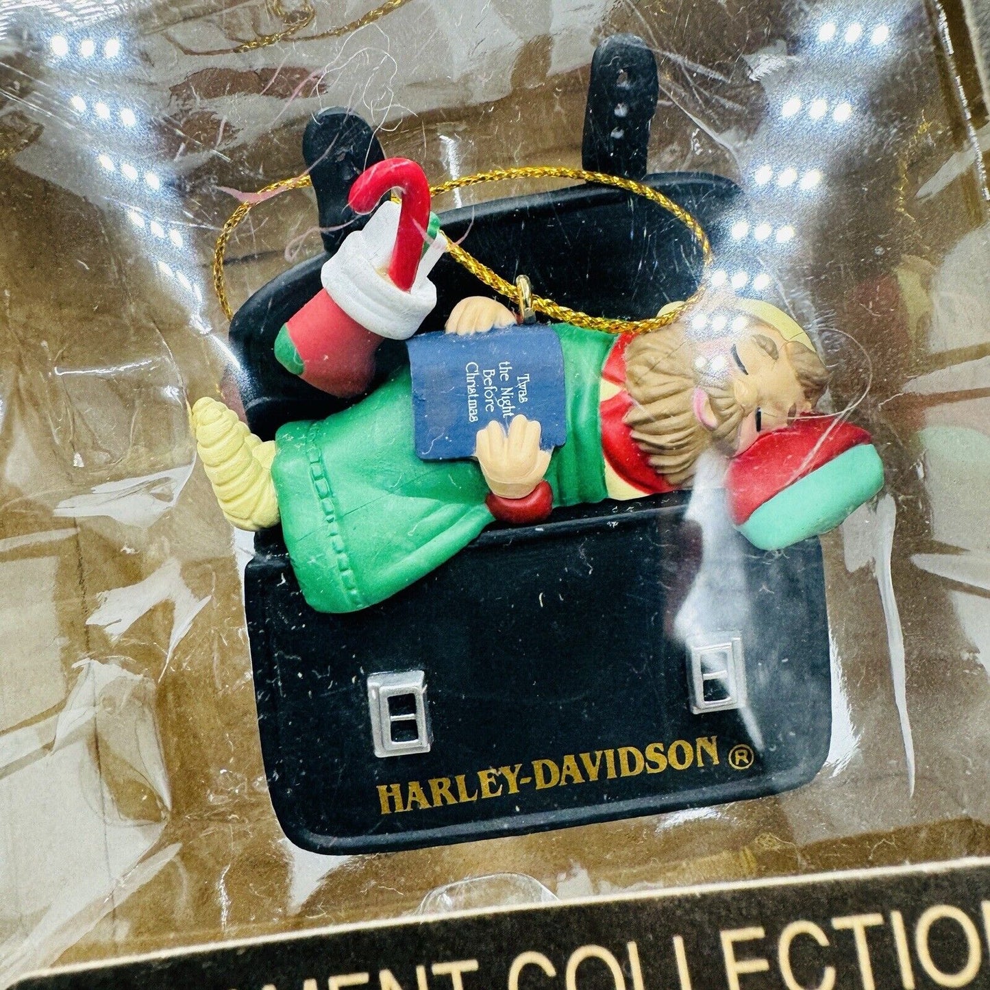 Harley Davidson North Pole Series Motorcycle Ornaments Elves Christmas