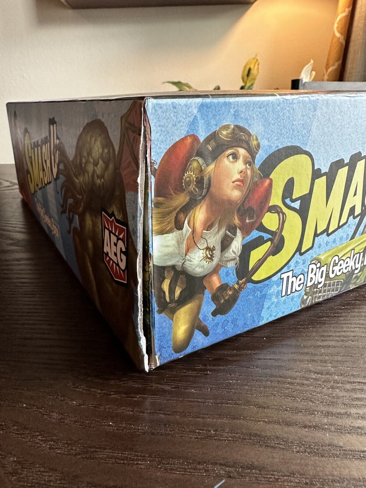 AEG Smash Up Expansion Big Geeky Box Base Game Plus Extra Cards & Pretty Pretty