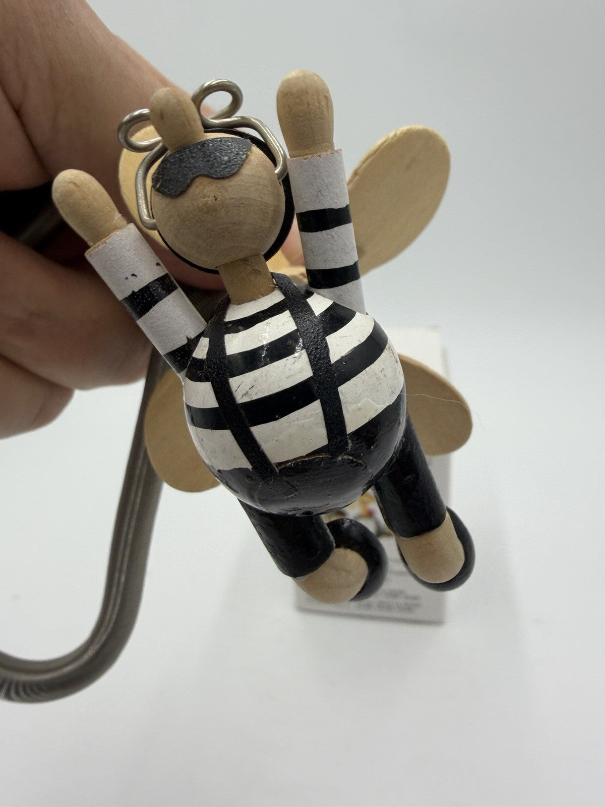 Wupper Airlines Crazy Jumpkins Wooden Wind Wheel Flying Man Mobile Germany