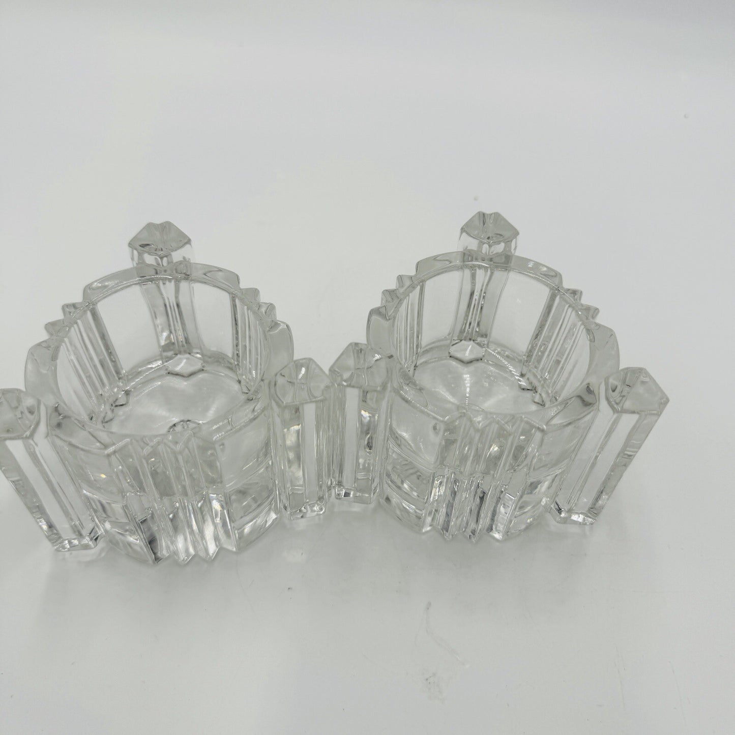 Vintage Set of 2 Lenox Fine Crystal Votive or Candle Stick/Tapper Holders