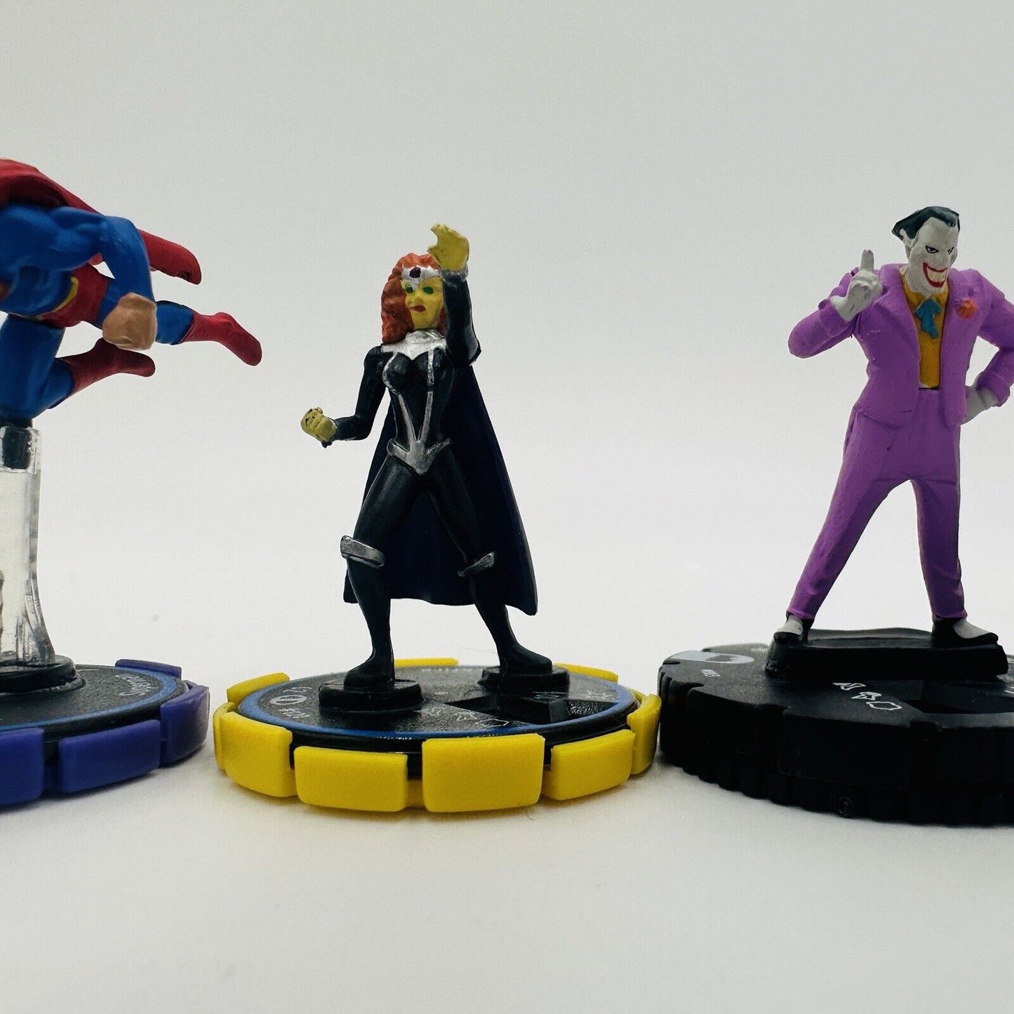 DC Heroclix Superman Wonder Woman 5 CHASE FIGURE Lot #003, 006, 011, 047, 020