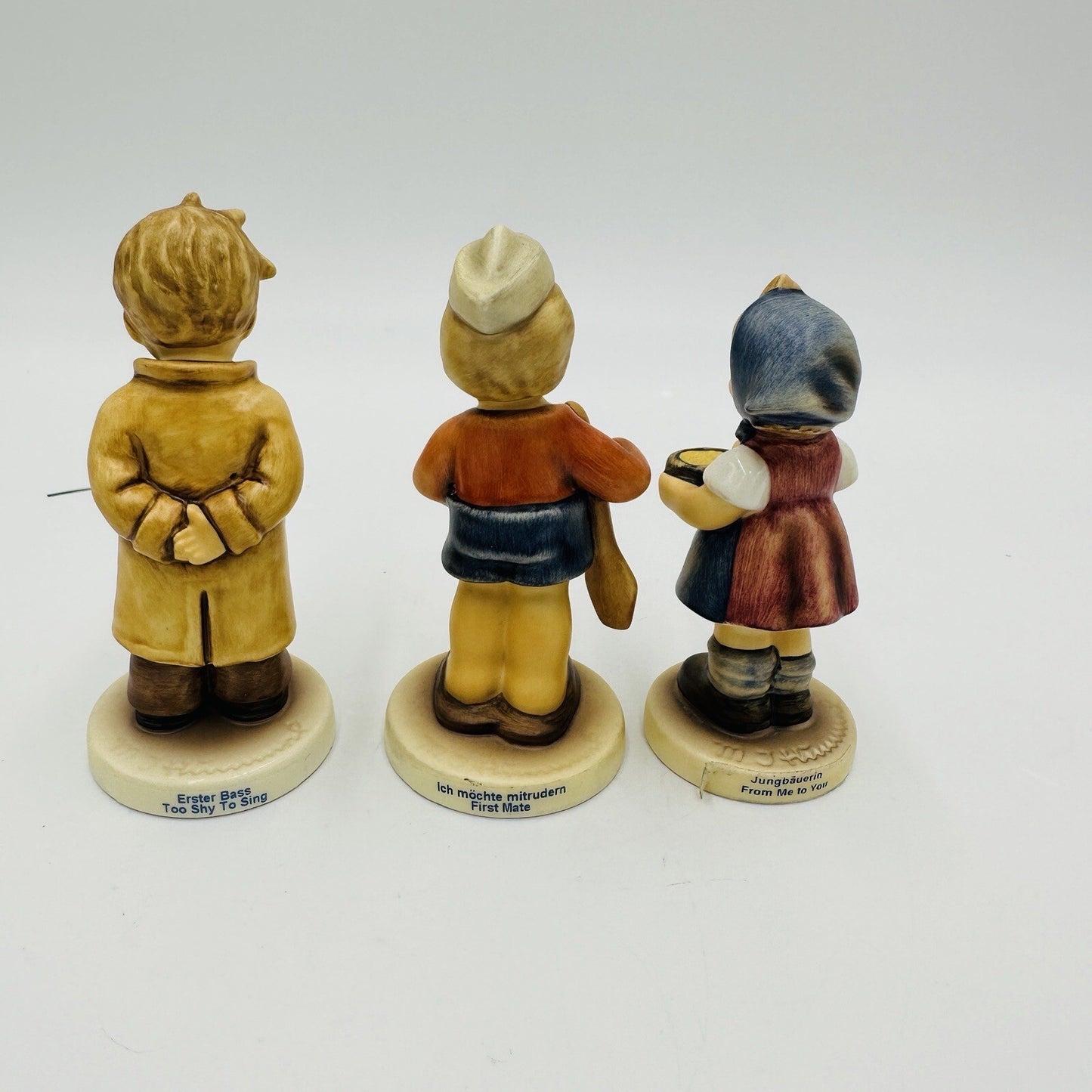 Goebel Hummel Figurines Club 1995 2003 Lot of 3 4in Vintage Doctor Girl Germany