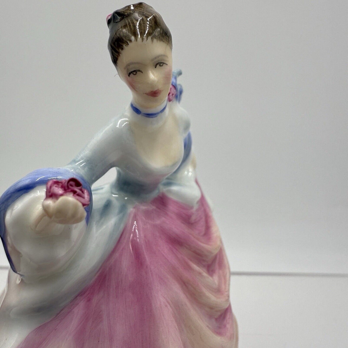 Royal Doulton Southern Belle & Rebecca Porcelain England Figurines Miniatures