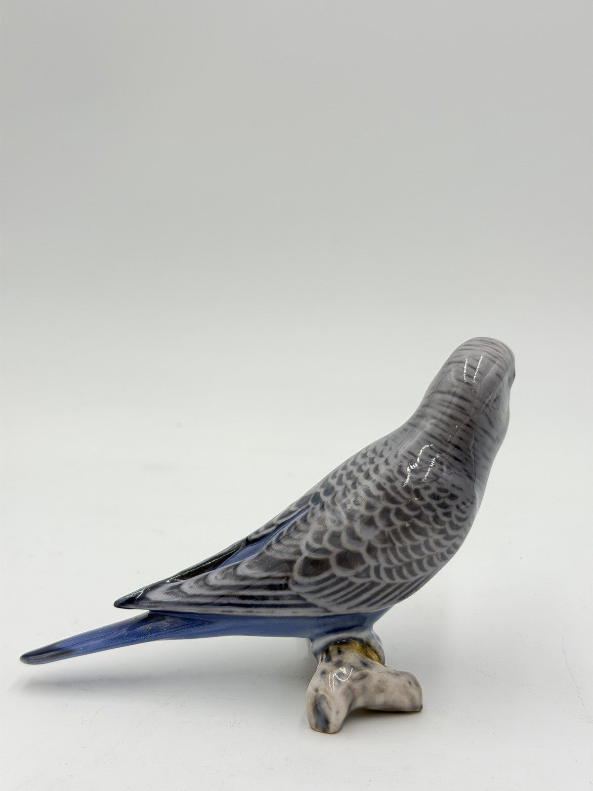 Bing and Grondahl Budgerigar Parakeet 457 Jespersen Porcelain Figurine Denmark