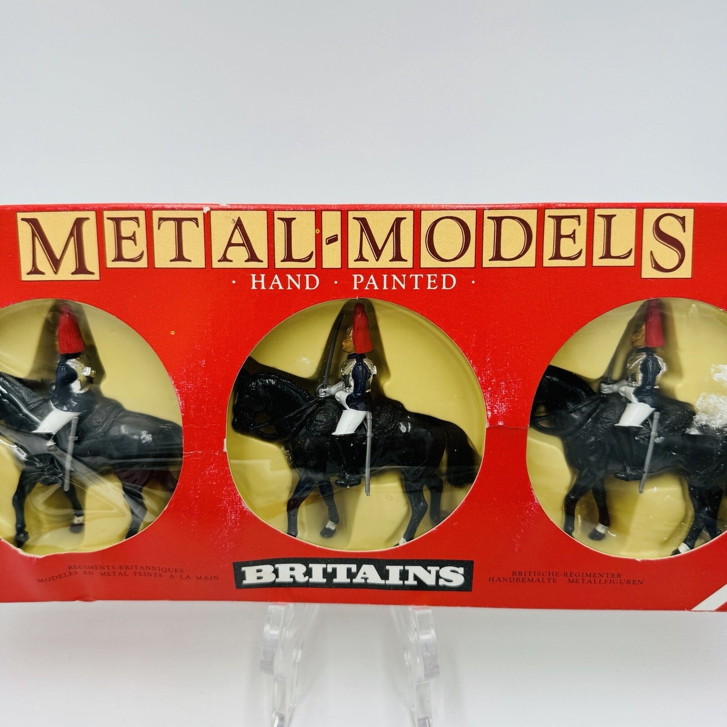 Vintage Britains Metal Models Mounted Lifeguard Hand Painted 1984 Toys