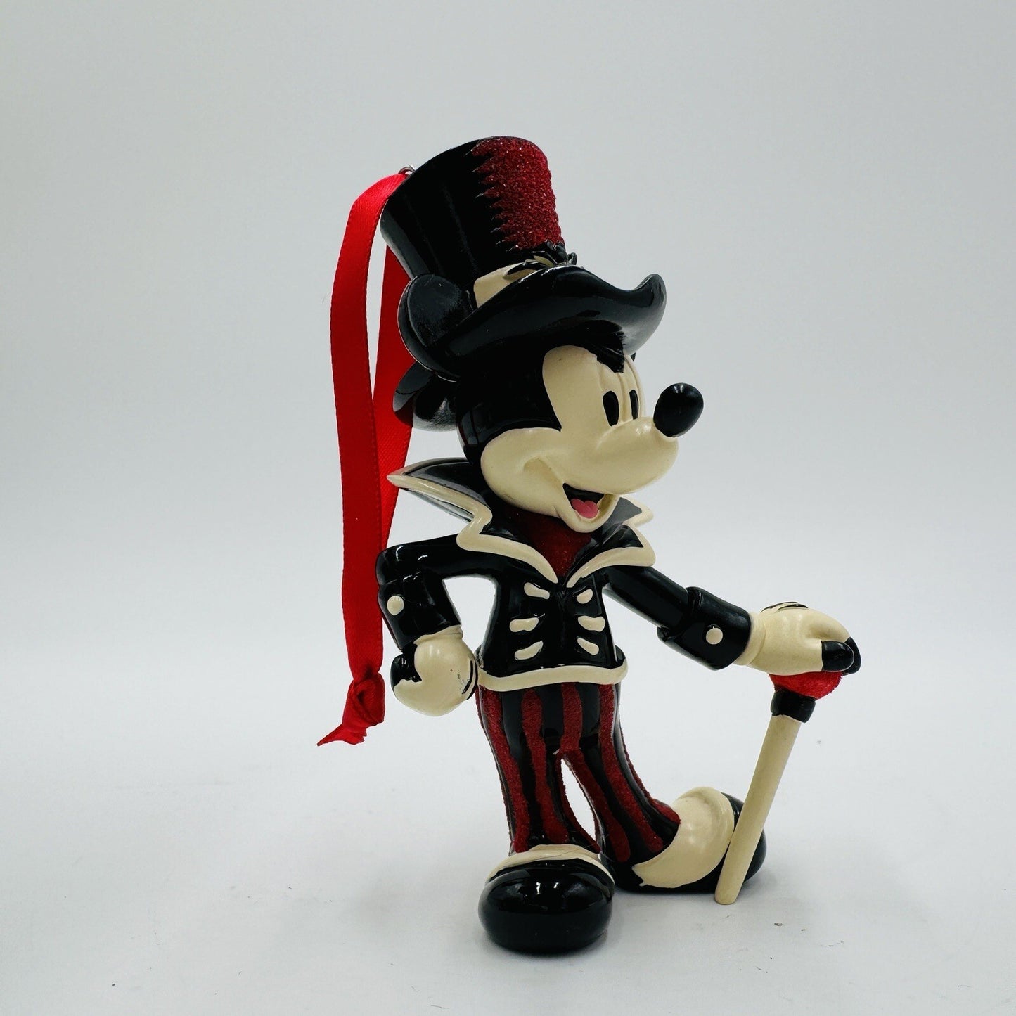 Disney Parks Halloween Mickey  Mouse Vampires Ornament 4in Porcelain Painted