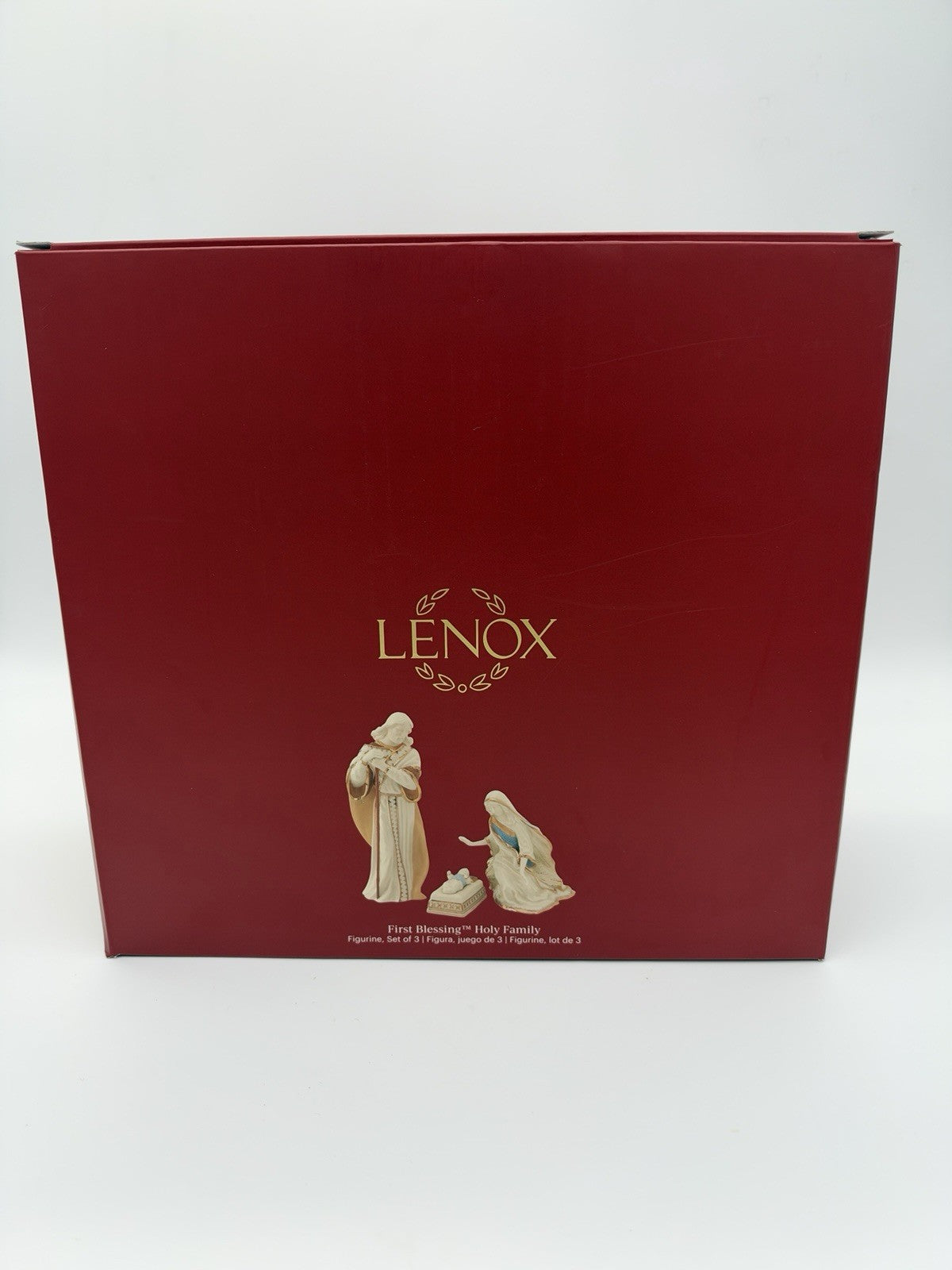Lenox 6238430 First Blessing Nativity 3-Piece Holy Family Figurine Set
