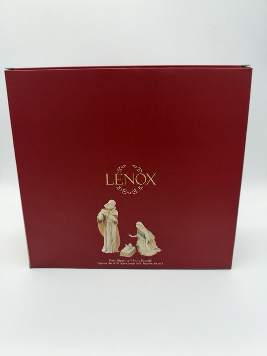 Lenox 6238430 First Blessing Nativity 3-Piece Holy Family Figurine Set