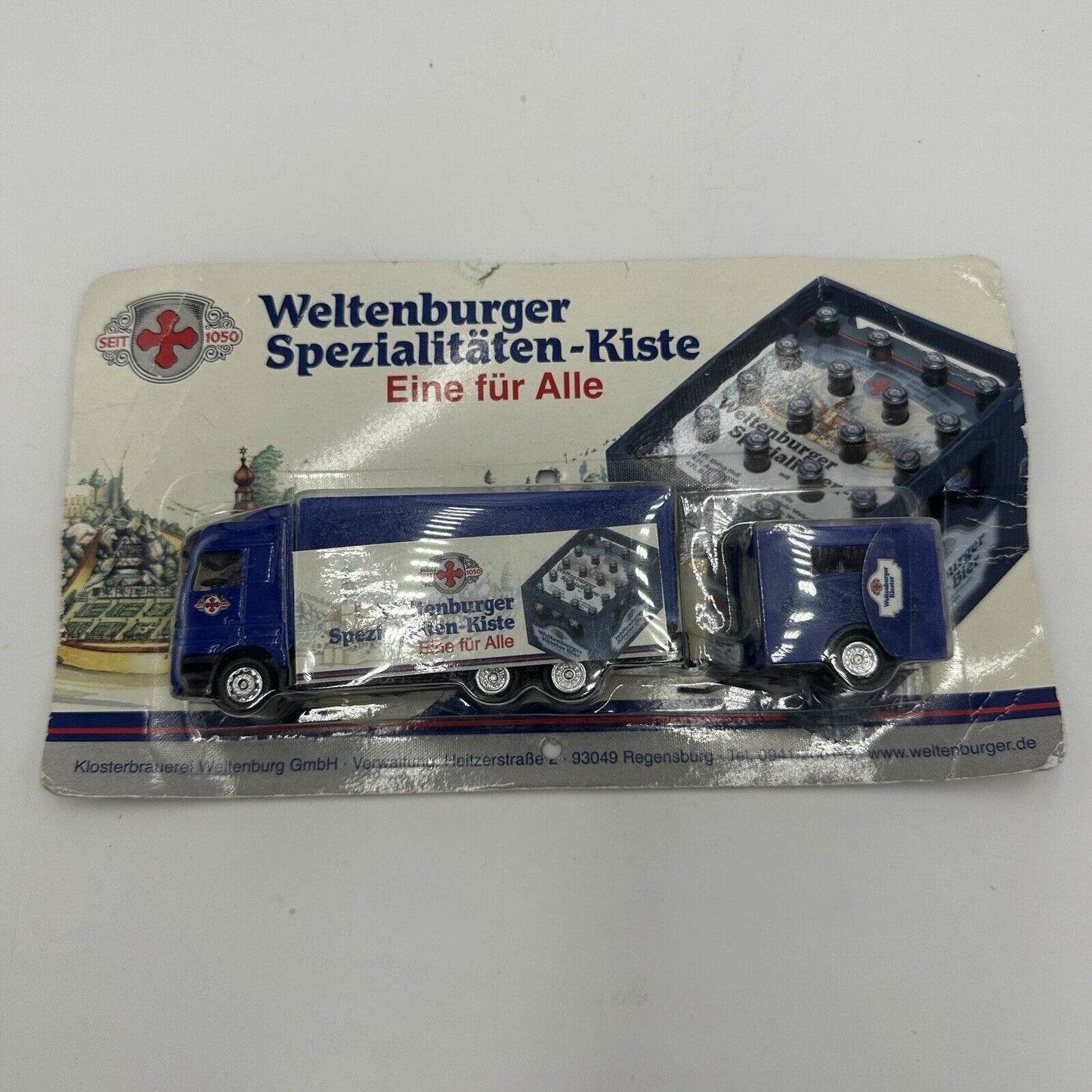 DGD Weltenburger Spezialitaten-kiste Truck Toy Collectible Germany Sealed