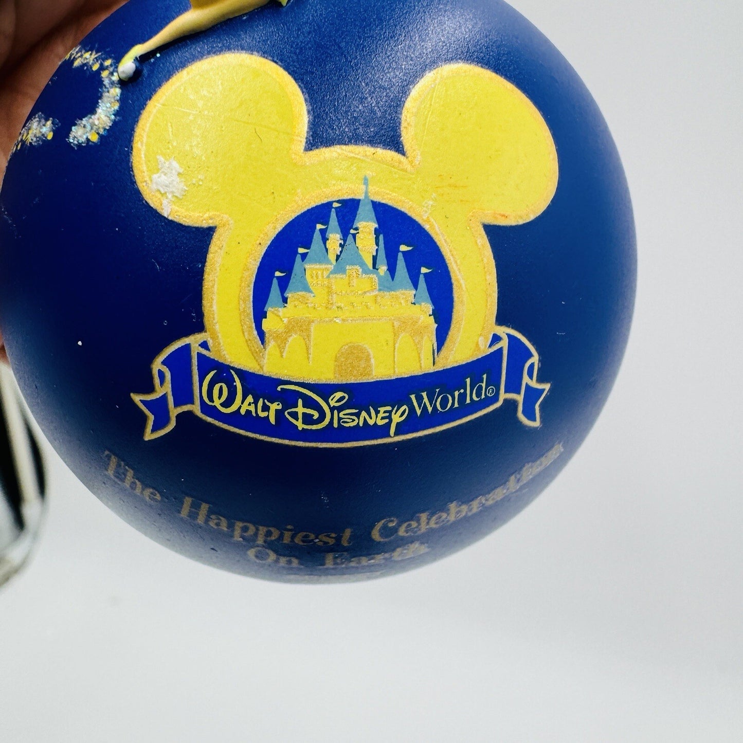 Walt Disney World Happiest Celebration on Earth 50th Anniversary Ornament Rare