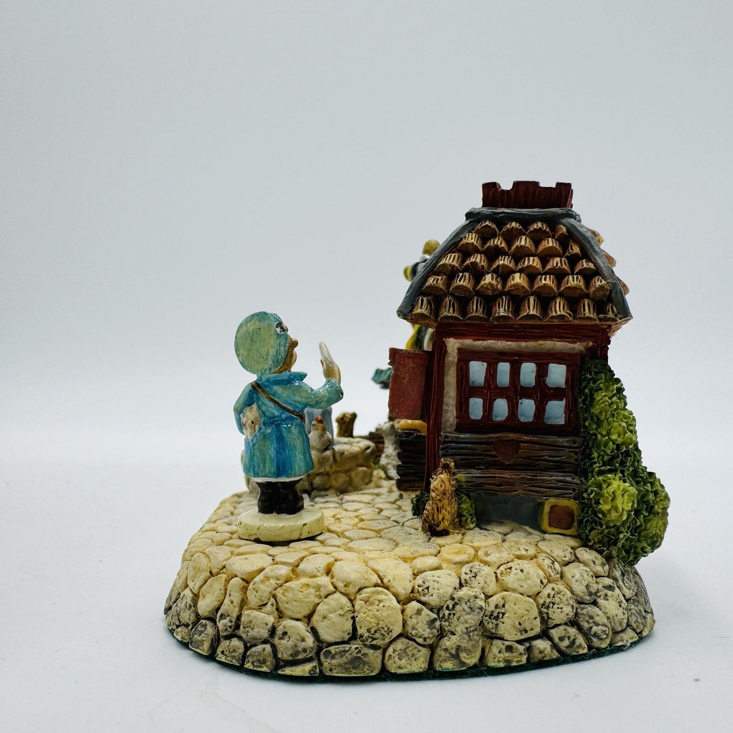 The Danbury Mint Hummel Goebel Miniature Figurine Postman 295-P Rare Set
