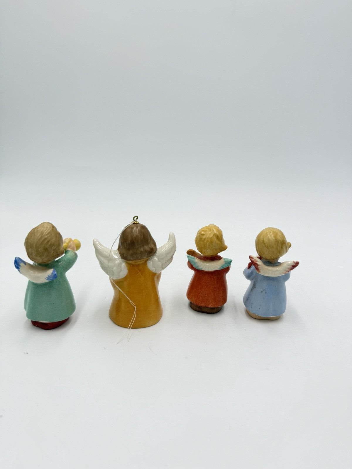 Vintage Goebel Hummel Angels Playing Instruments Set 4 PCs Germany
