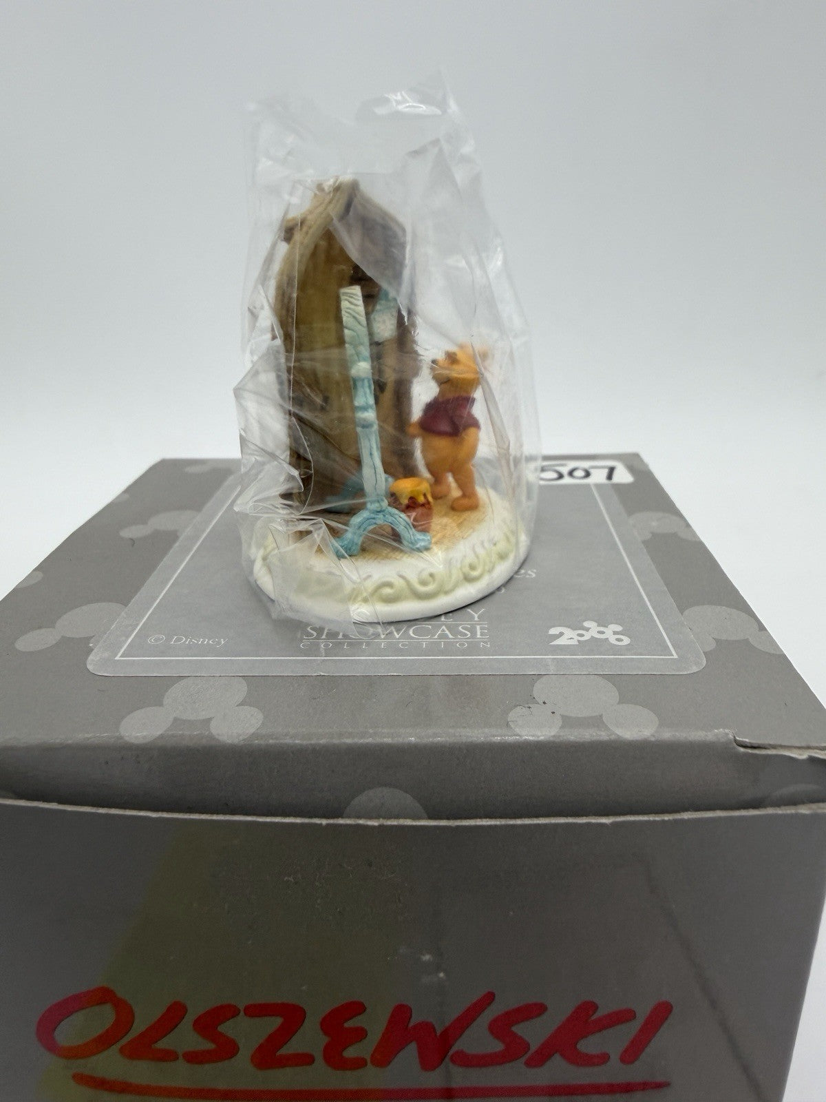 Disney Winnie Pooh Time For Stoutness Excercises Olszewski Signed Sealed Figurin