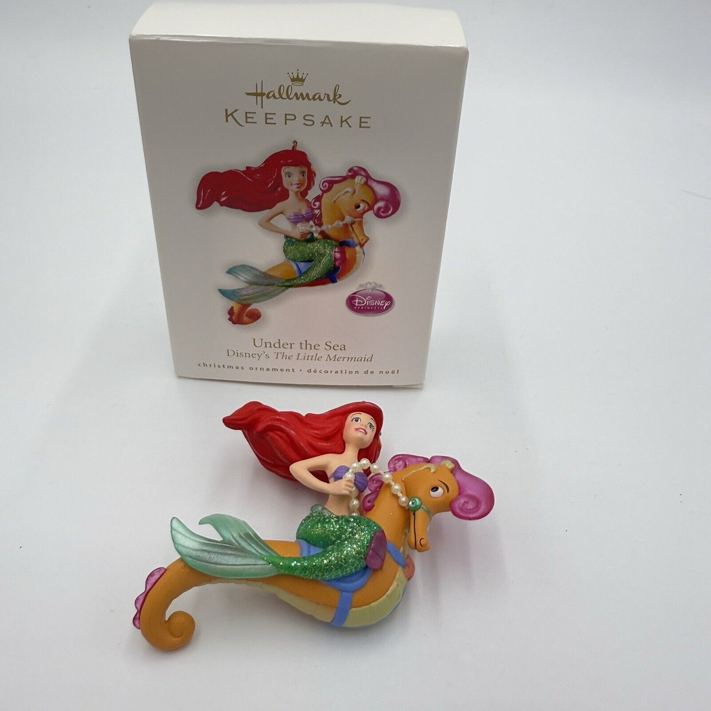 HALLMARK Keepsake 2010 UNDER THE SEA Little Mermaid DISNEY CHRISTMAS ORNAMENT