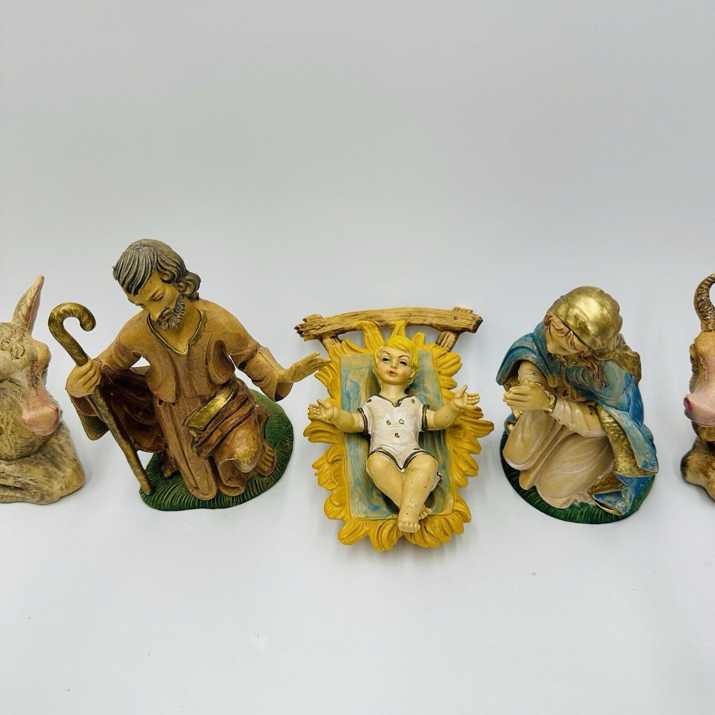 Fontanini 8” Italy Christmas Nativity Holy Family Shepherds Wise Men 18 PCs