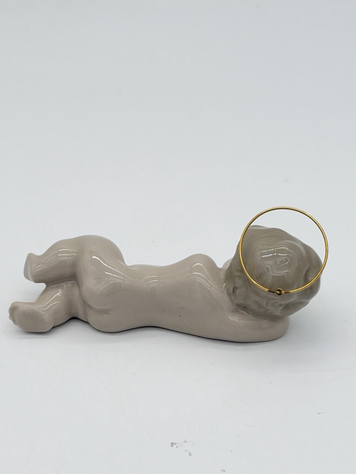 Lladro Spain Sleeping Little Baby Jesus 4" Porcelain Figurine Nativity Rare