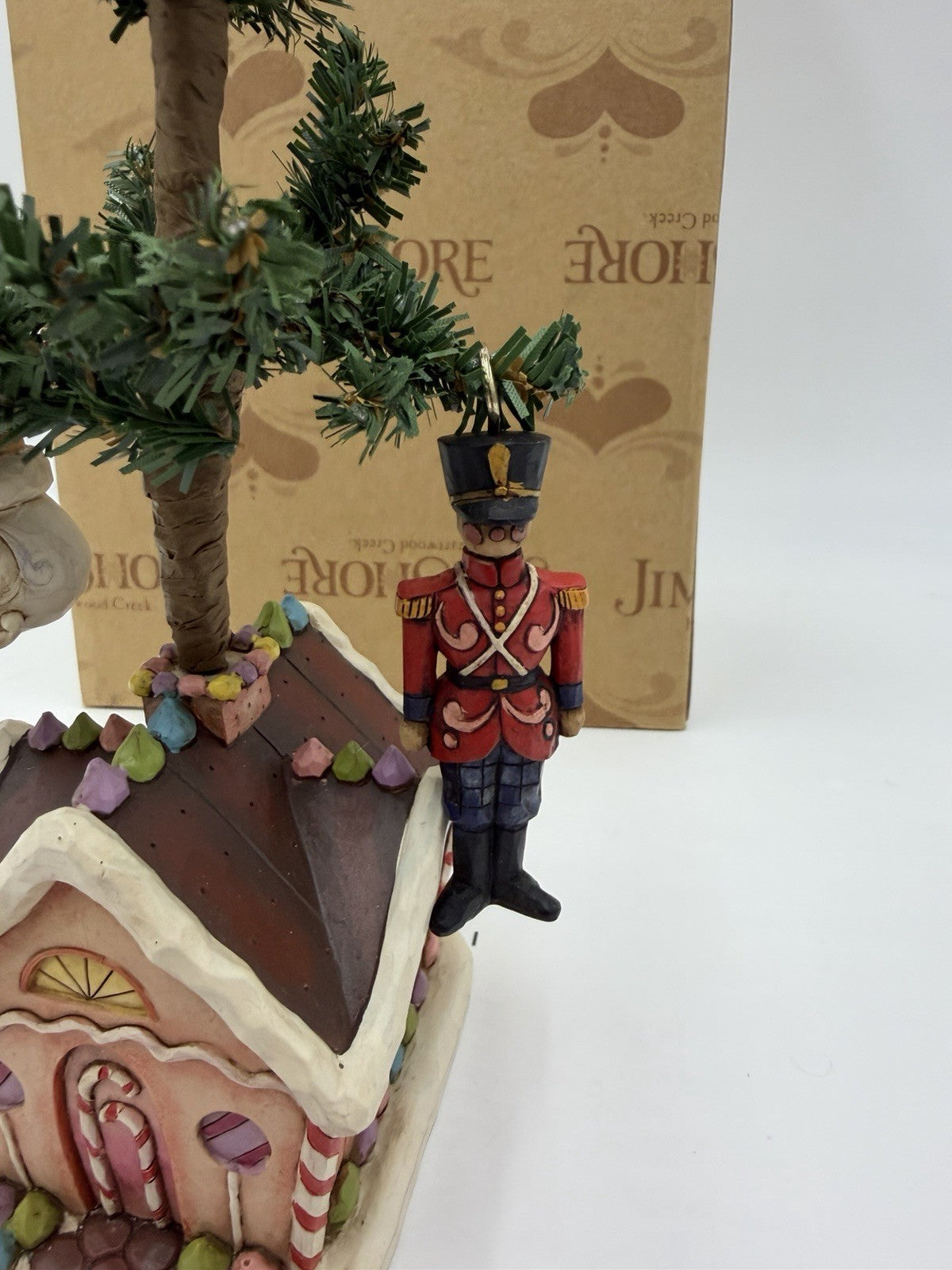 Jim Shore Christmas Joys Are Ever Sweet Christmas Tree (only 4 Ornaments )