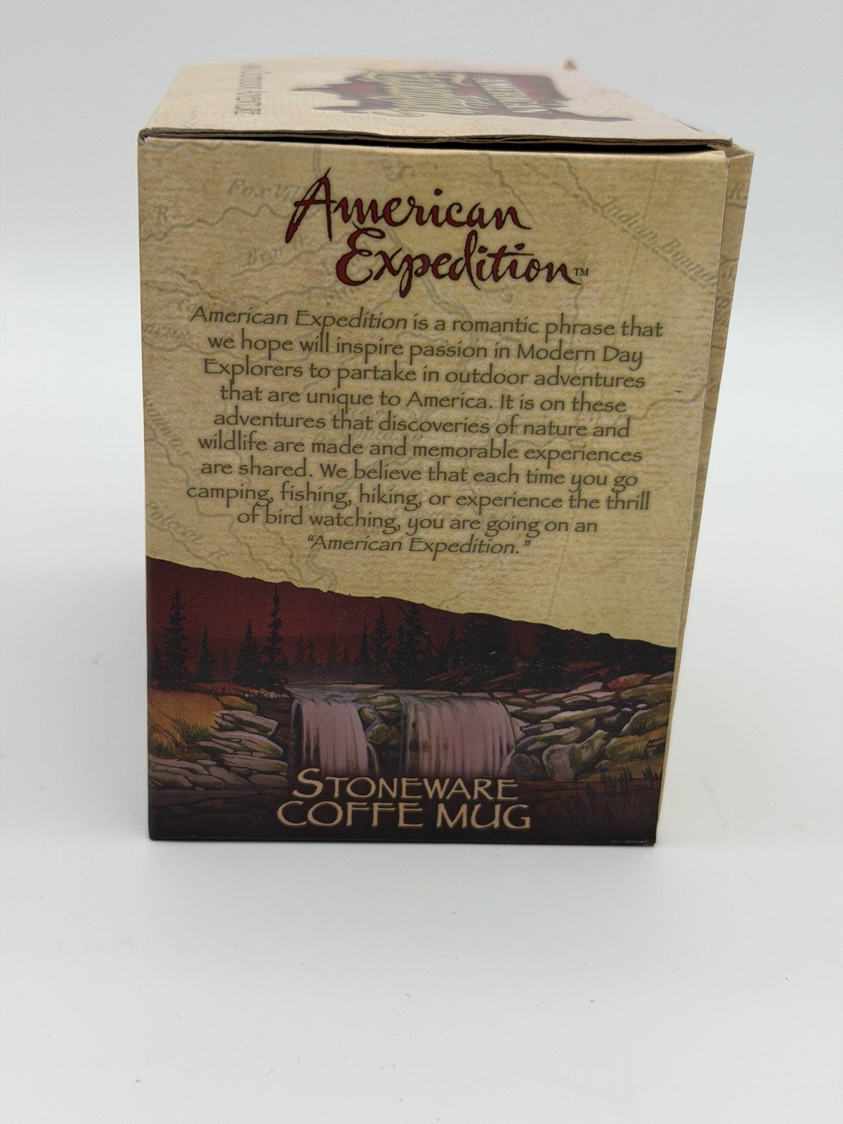 American expedition stoneware Bald Eagle coffee mug 16oz wildlife america