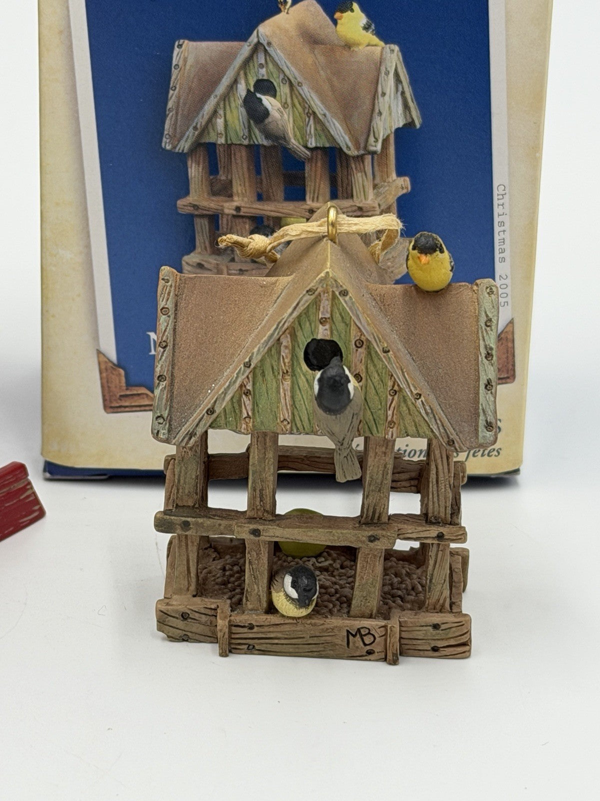 Hallmark Marjolein Bastin Natures Sketchbook Christmas Ornaments Set 4