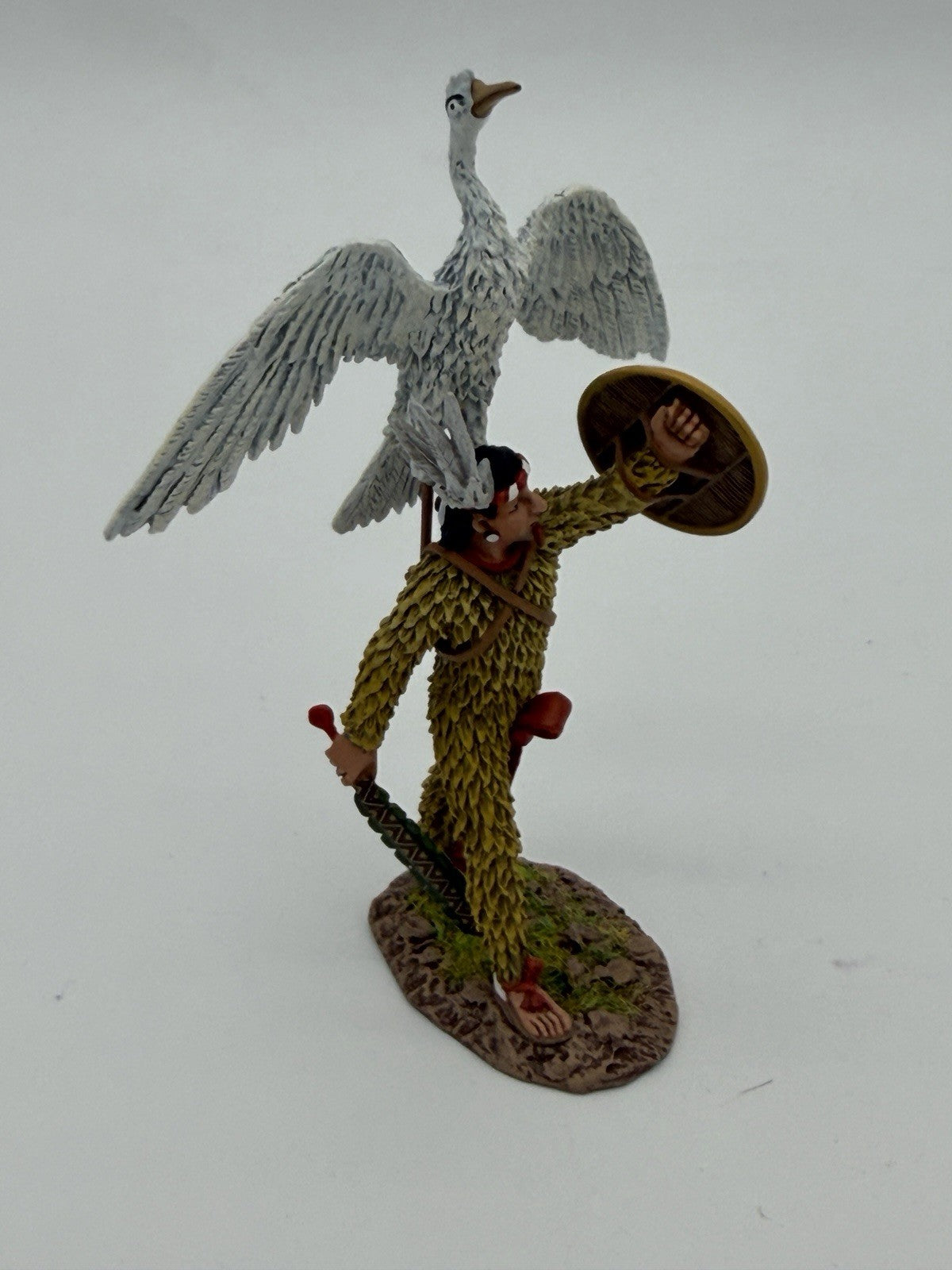 John Jenkins Designs Aztecs & Conquistadors TLAXCALTEC Elite Warrior Toy Soldier