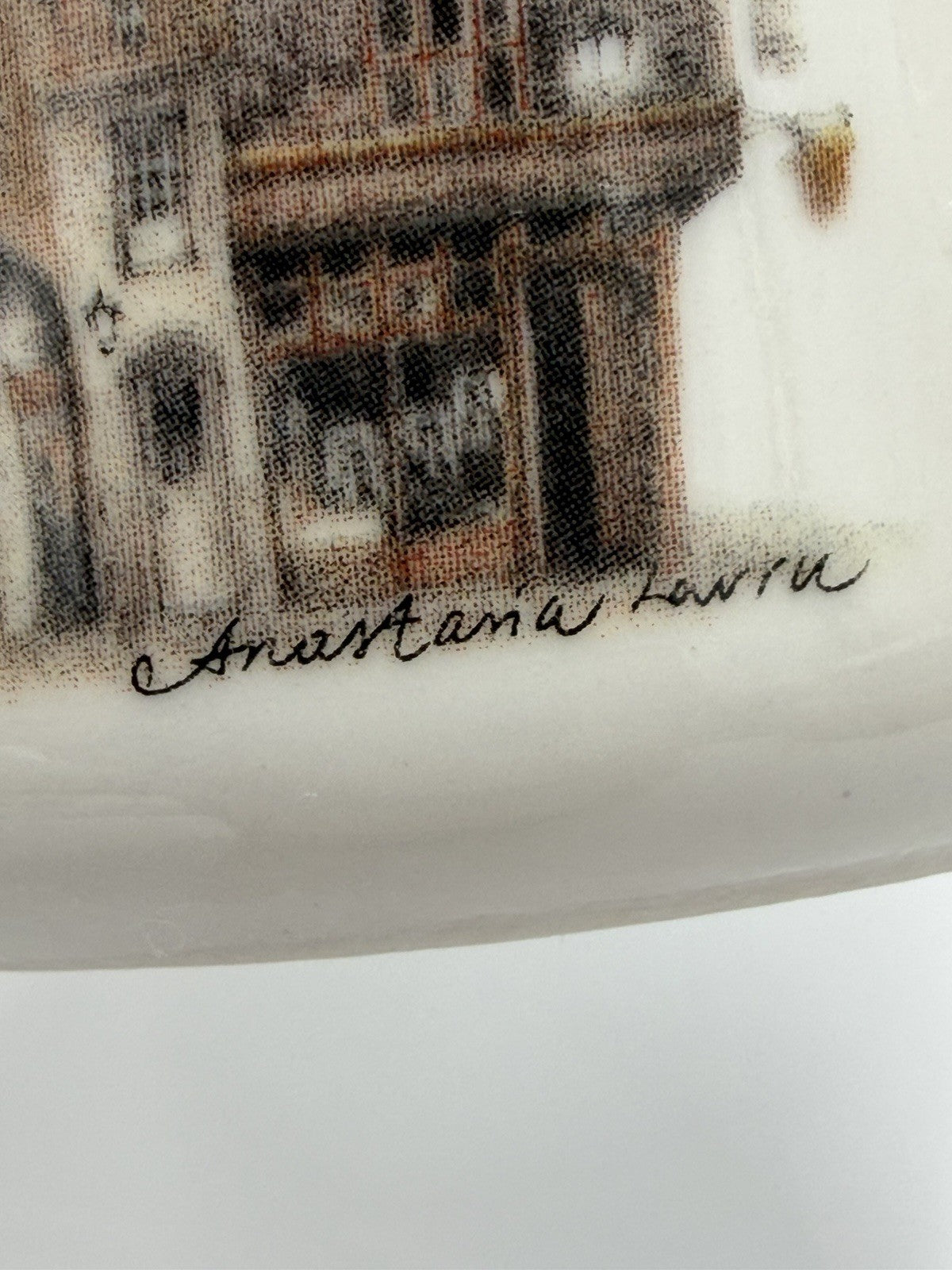 LitJoy Crate Harry Potter Gringotts Bank Dragon Alley Coffee Mug Signed Ceramic