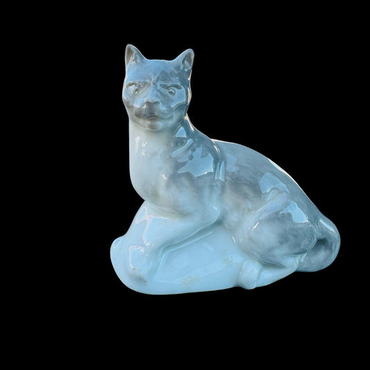 Limoges France Rare 1930s Camille Tharaud Porcelain Cat Figurine