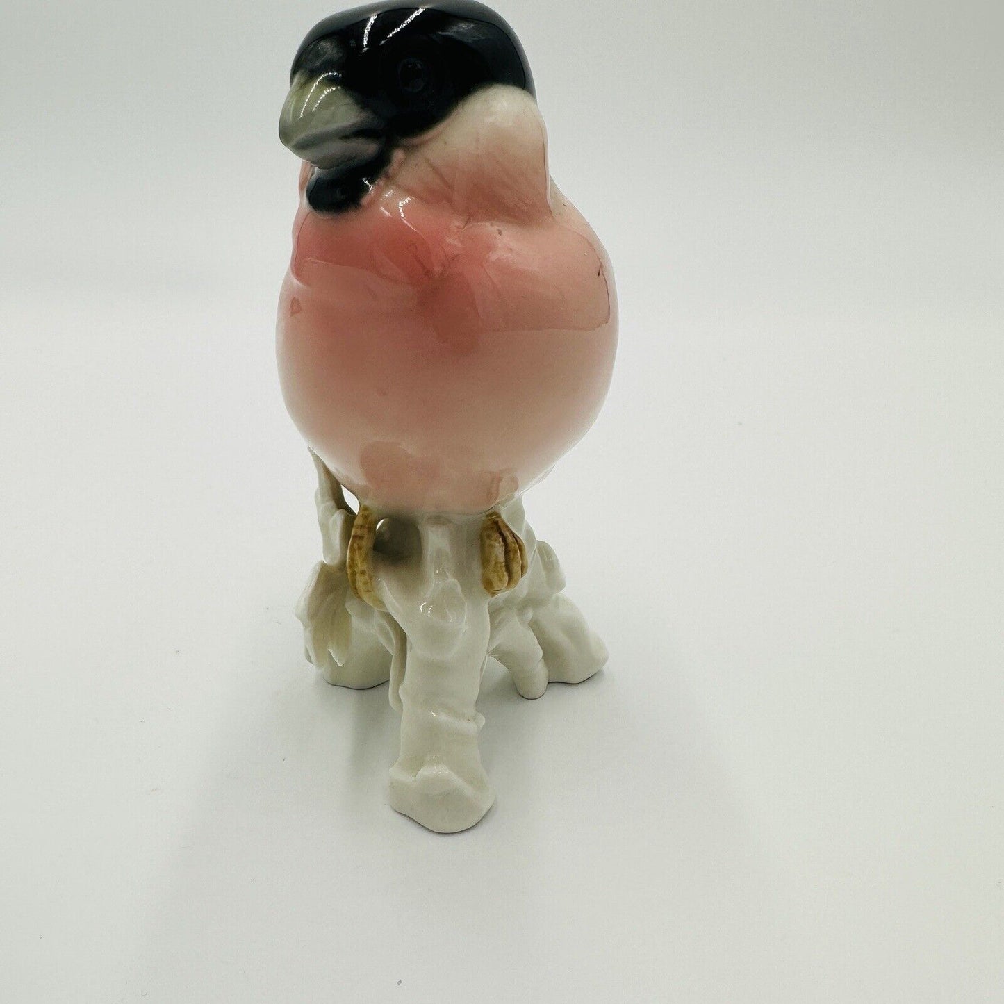 Karl Ens Bird Bullfinch Figurine Germany Antique Porcelain Statue Marked Rare