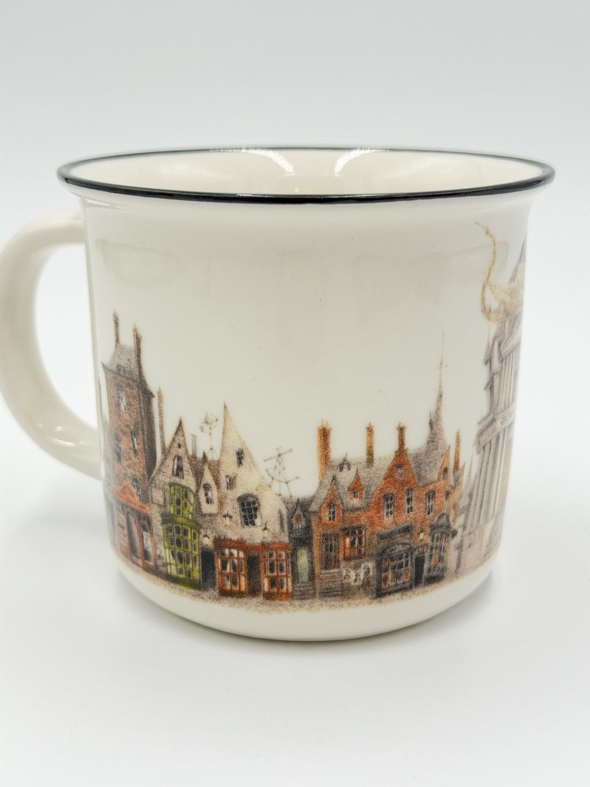 LitJoy Crate Harry Potter Gringotts Bank Dragon Alley Coffee Mug Signed Ceramic
