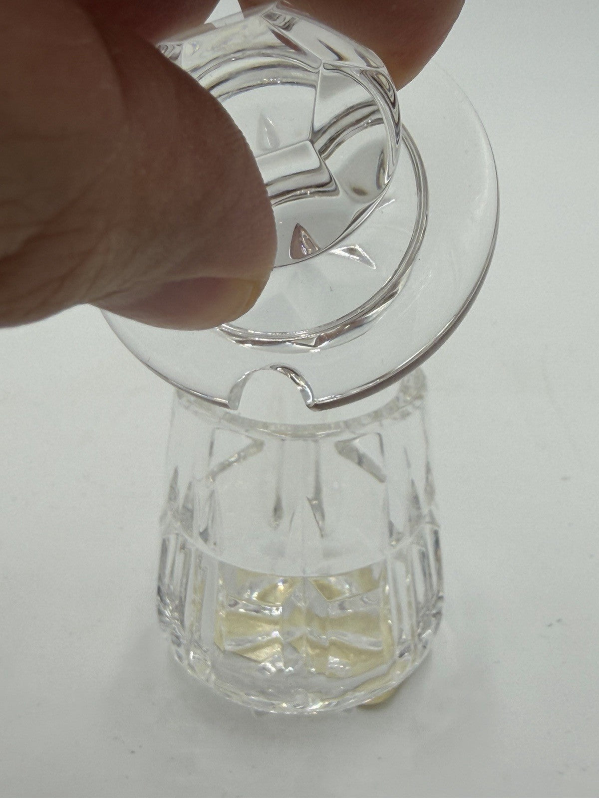 Waterford Crystal Mustard Pot with Lid Condiment Jar Ireland Vintage Retired