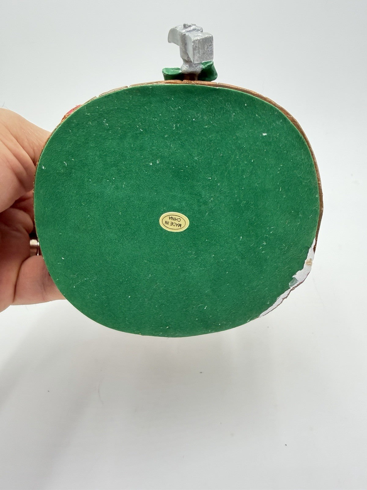 Disney Snow White & 7 Dwarfs 1999 Santas Best Stocking Hanger Vintage 6”H